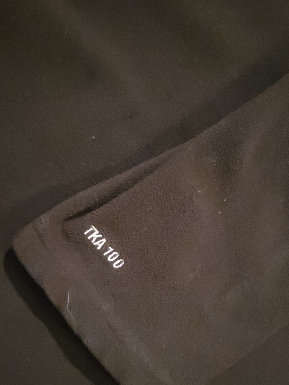 The North Face Black/Brown Men's Lightweight Half-Zip Pullover - Picture 2 of 6